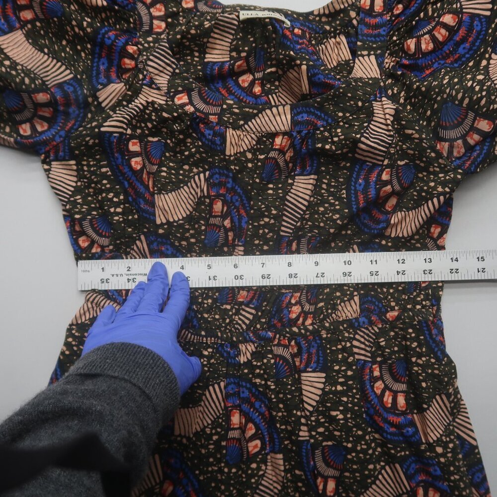 Ulla Johnson Juniper Puff Sleeve Midi Dress Size 2 - Picture 9 of 12